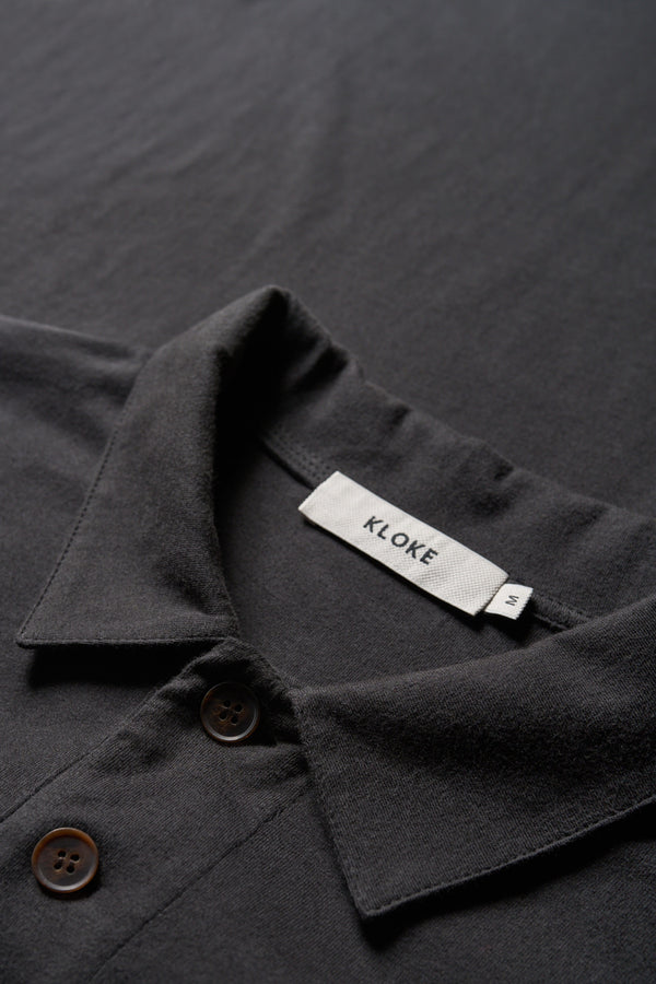 Relay Polo Tee Vintage Black