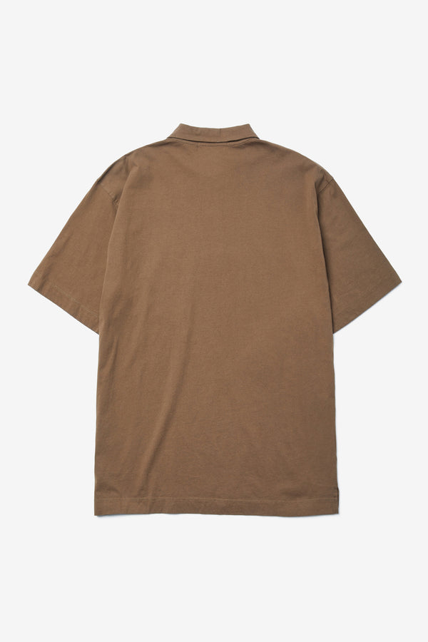 Relay Polo Tee Brown