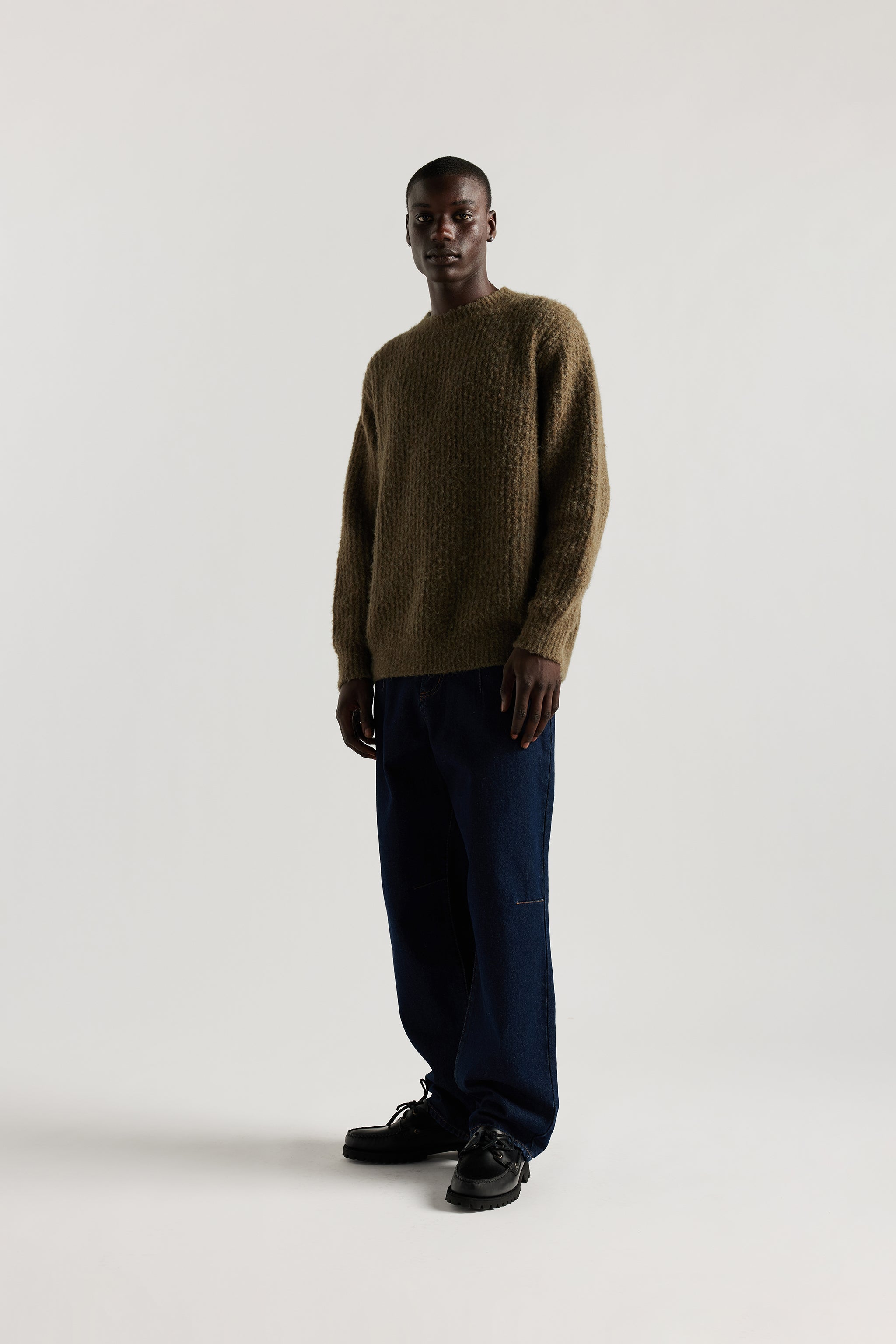 Shop Spore Knit Sweater — Olive | Kloke