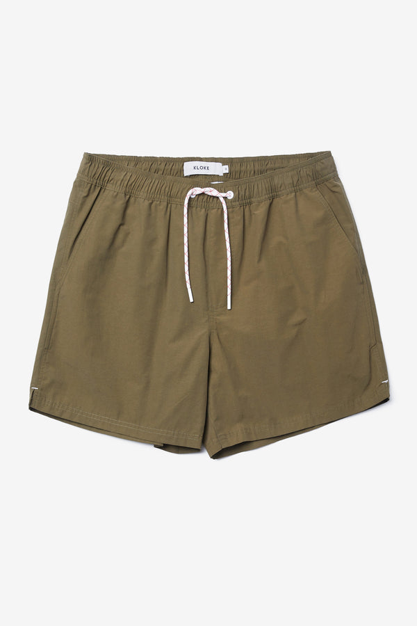 New Wave Swim Short Olive