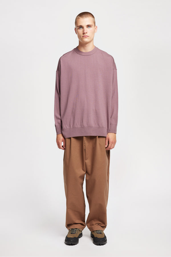 Pitch Loose Fit Sweater Mauve