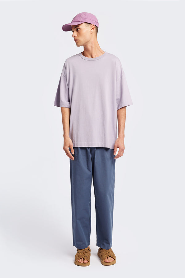 Men - Front of the Monolith Unisex T-Shirt Lilac. Oversized Relaxed fit. Available in 6 sizes.