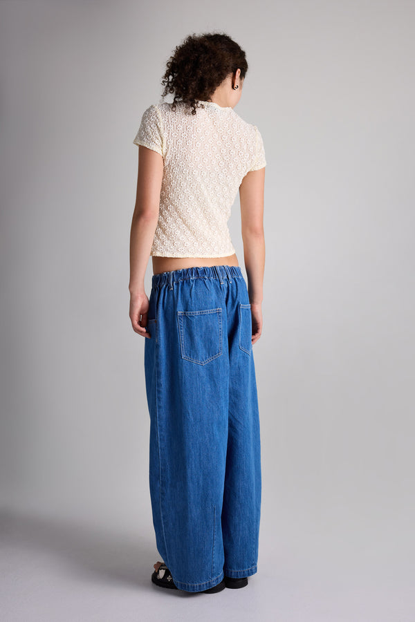 Tunnel Denim Pant Mid-Blue Wash