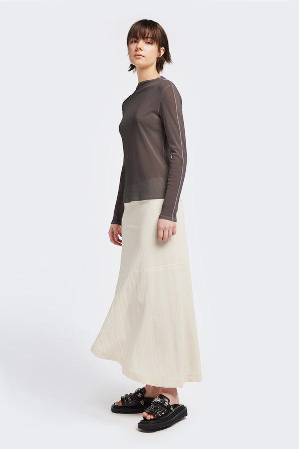 Rein Mesh Top Brown/Lilac