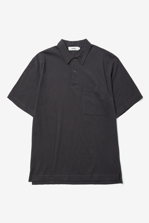 Relay Polo Tee Vintage Black