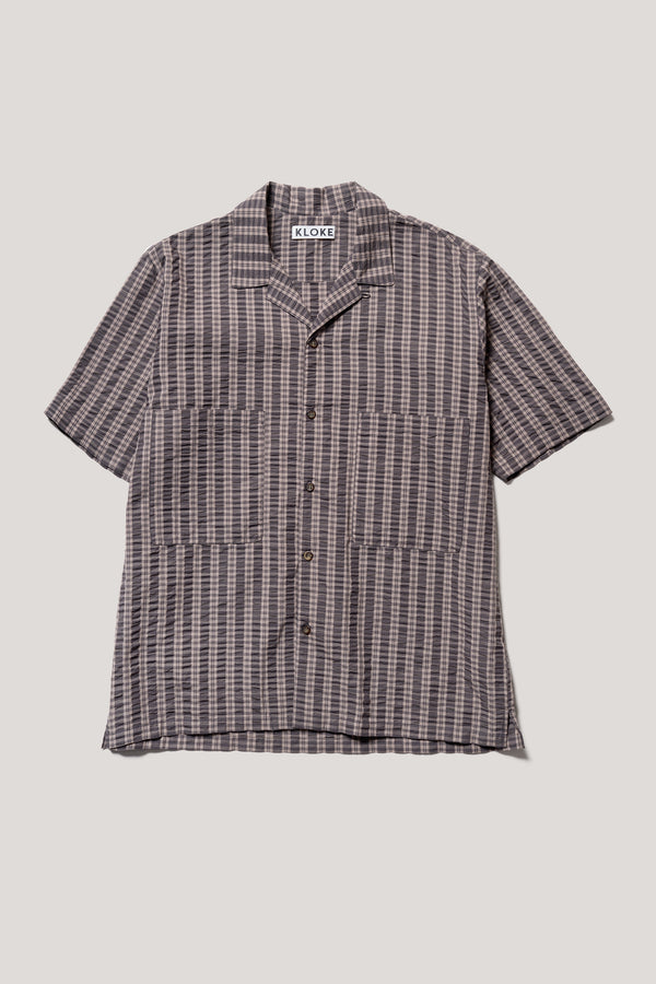 Allies Check Shirt Brown check