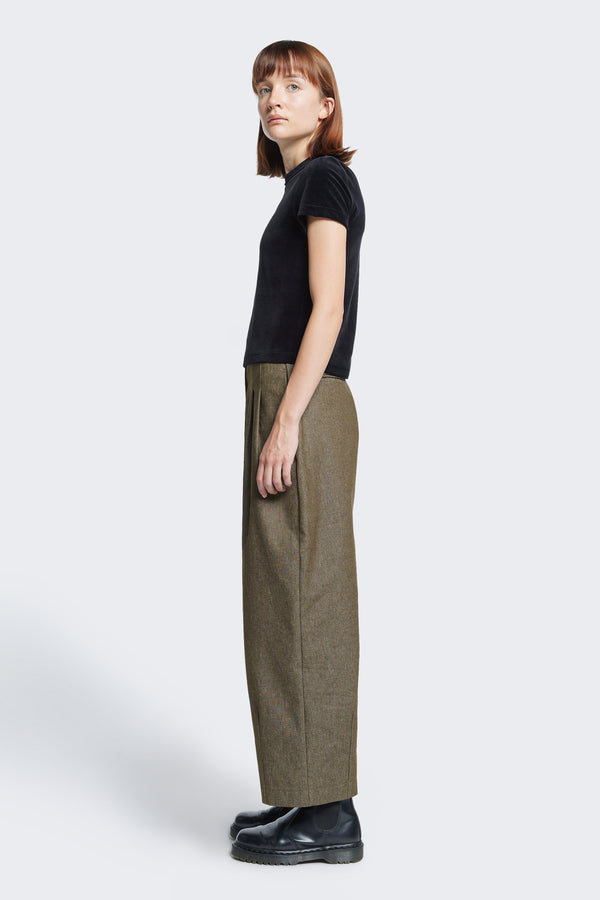 Pose Pant Olive Denim