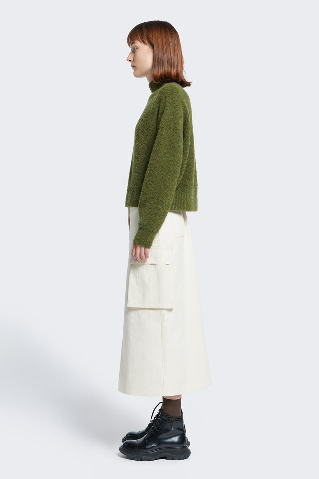 Serene Sweater Moss – Kloke