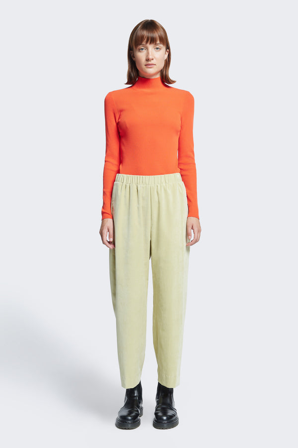 Aurelius Velvet Pant Citron