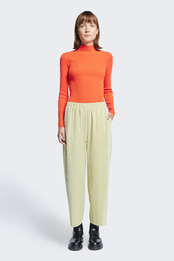 Aurelius Velvet Pant Citron