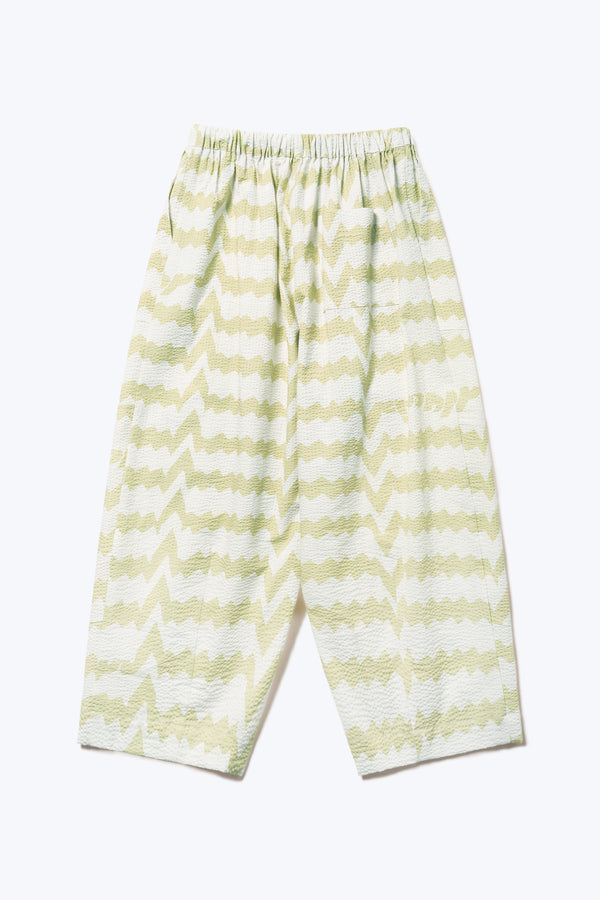 Aratus Pant Pale Green Print