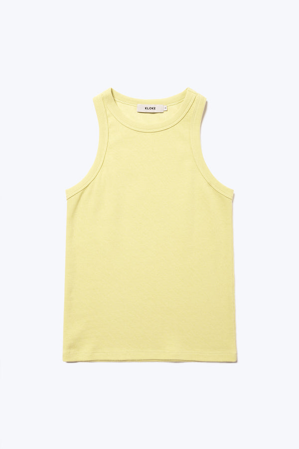 Flux Racer Back Tank Straw