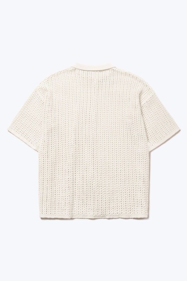 Shallows Knit Shirt Ecru