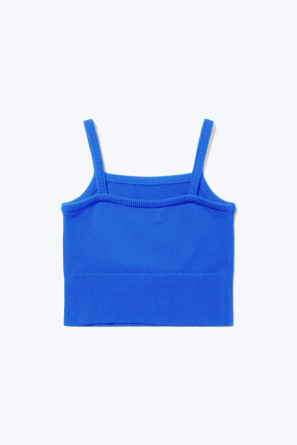 Peril Knit Tank Egyptian Blue