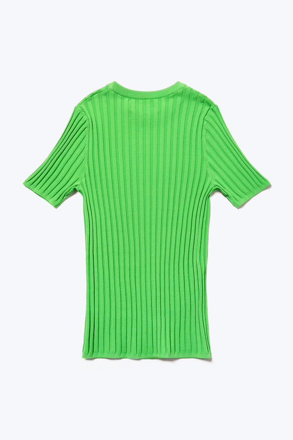 Astray Rib Tee Kelly Green