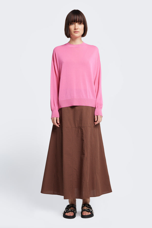 Aurum Sheer Sweater Pink