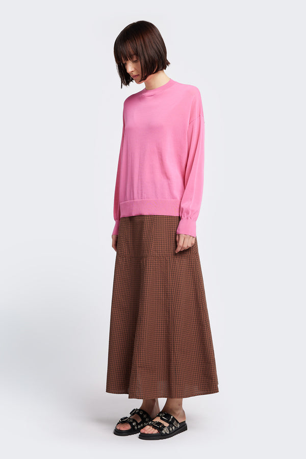 Aurum Sheer Sweater Pink