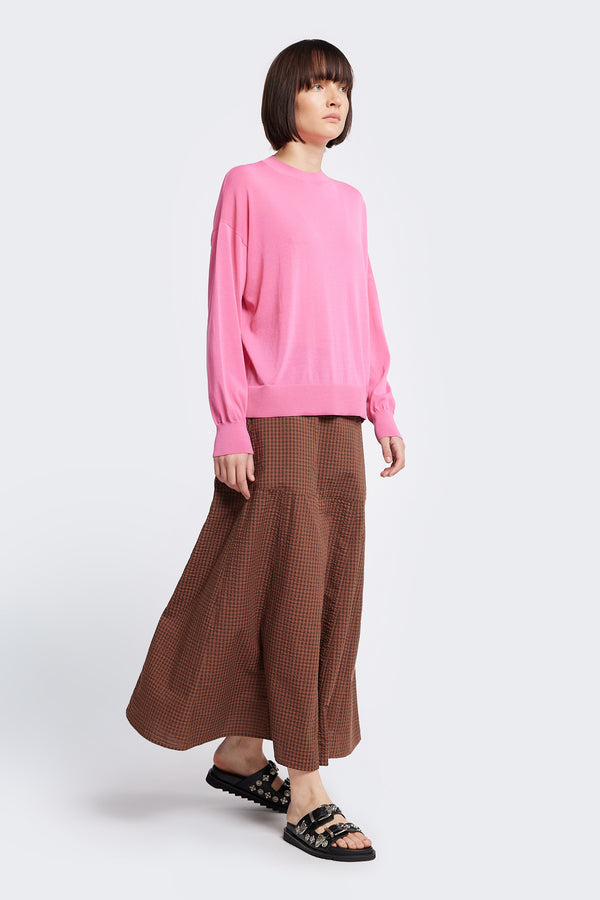 Aurum Sheer Sweater Pink