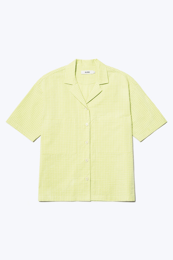 Opes Shirt Citrus Gingham