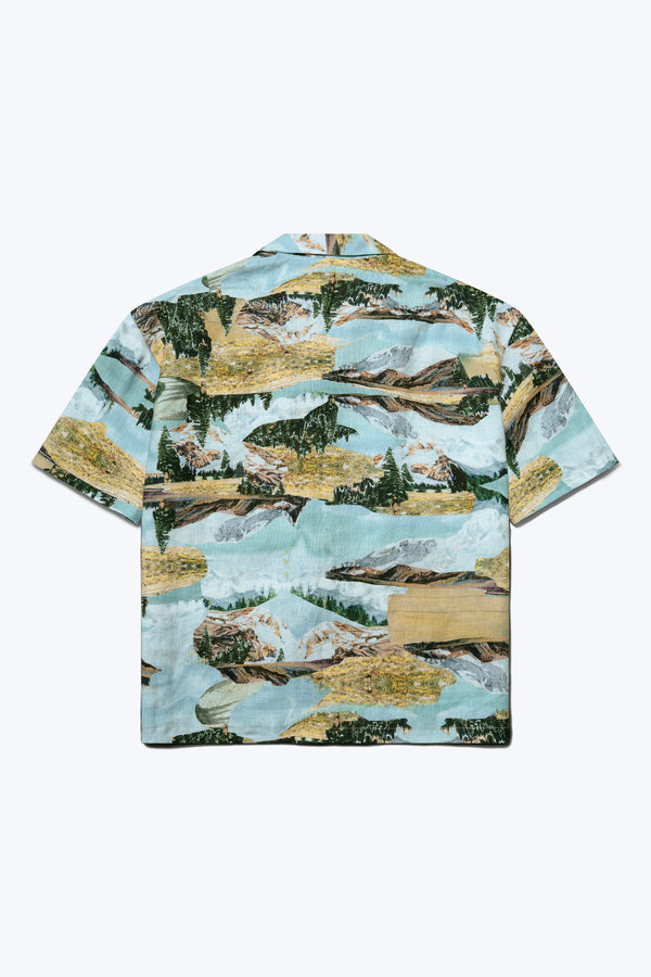 Opes Shirt Vortex Mountain Print