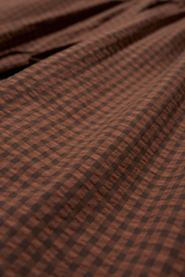 Ore Short Brown Gingham