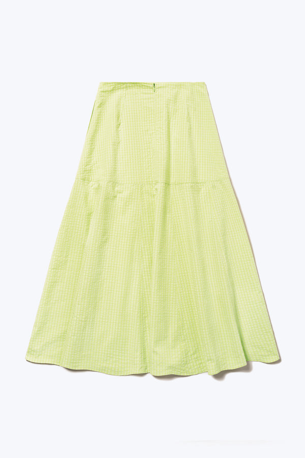 Atlas Skirt Citrus Gingham