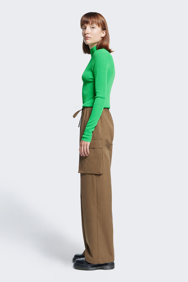 Sentient Turtleneck Knit Kelly Green