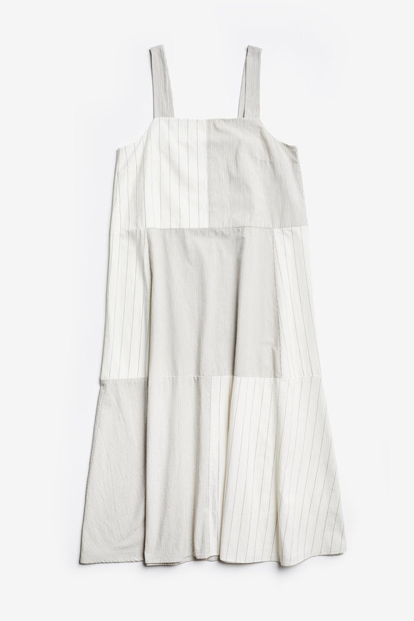 Absentia Dress Spliced Stripe