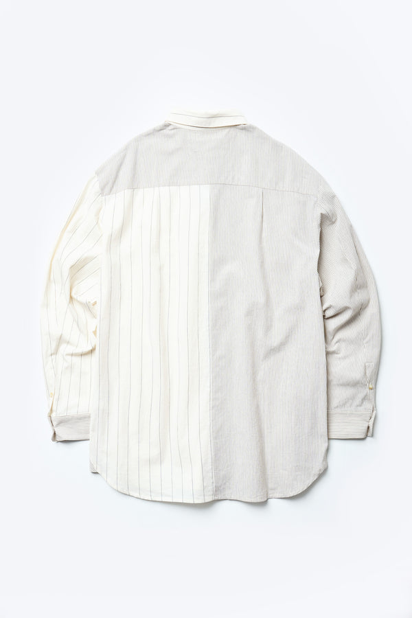 Spliced Stripe l/s Shirt Stripe