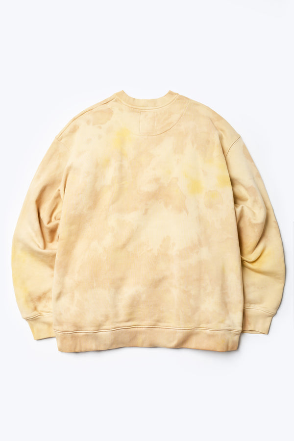 Liminal Unisex Hand-Dyed Sweater Yellow