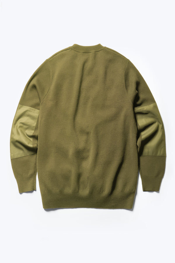 Surplus Patch Sweater Fatigue Green