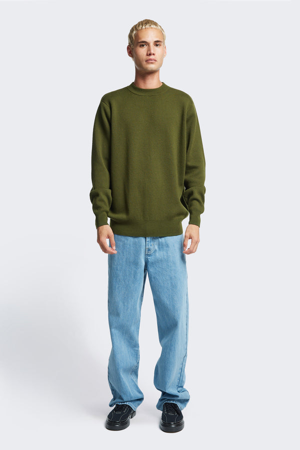 Surplus Patch Sweater Fatigue Green