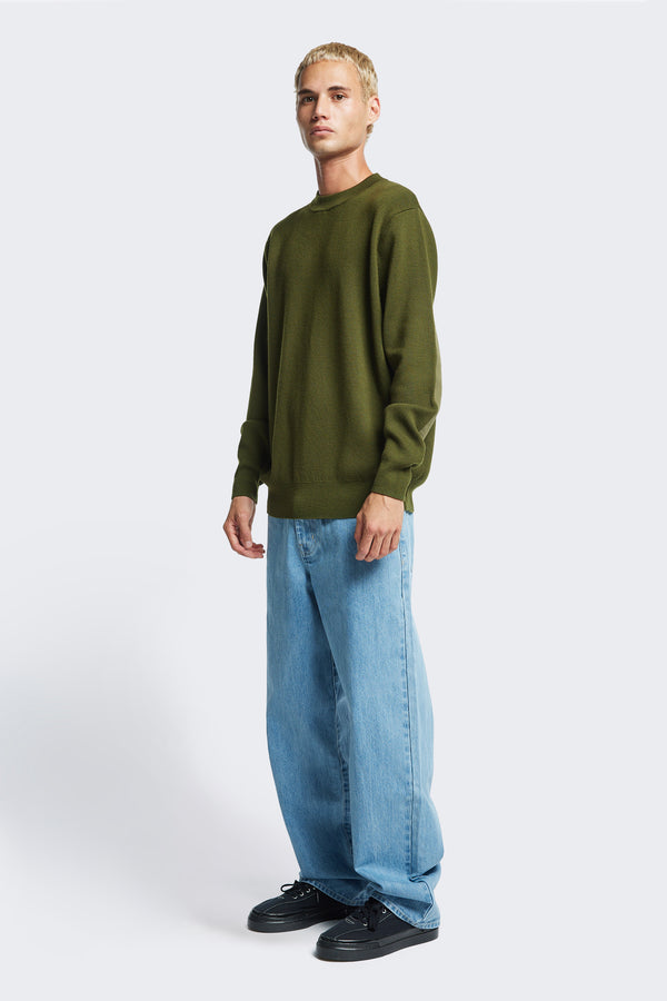 Surplus Patch Sweater Fatigue Green