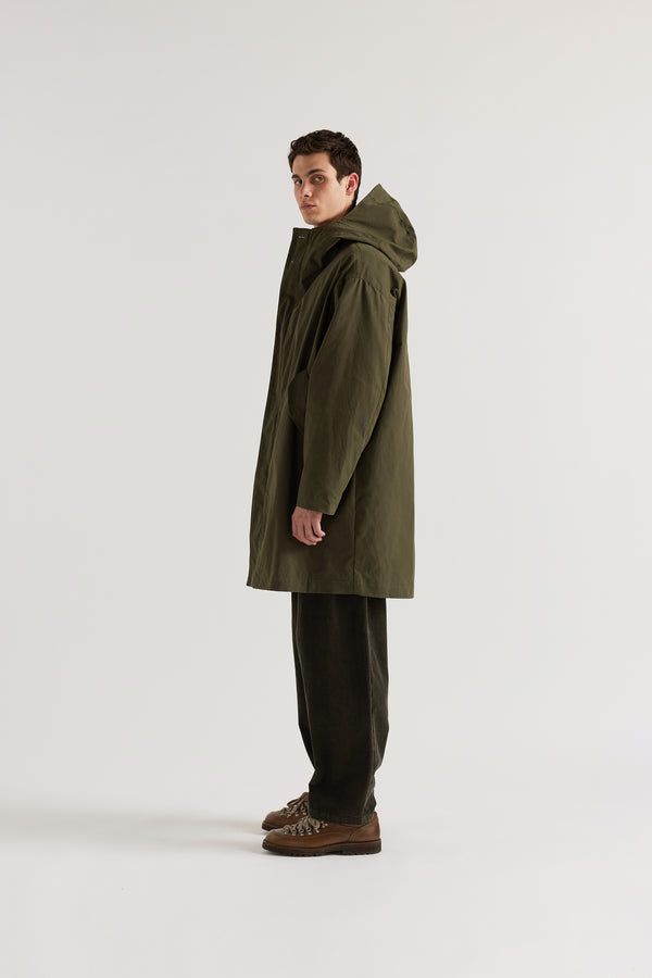 Time Hooded Parka Alpine Green