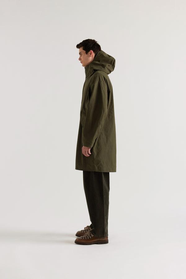 Time Hooded Parka Alpine Green