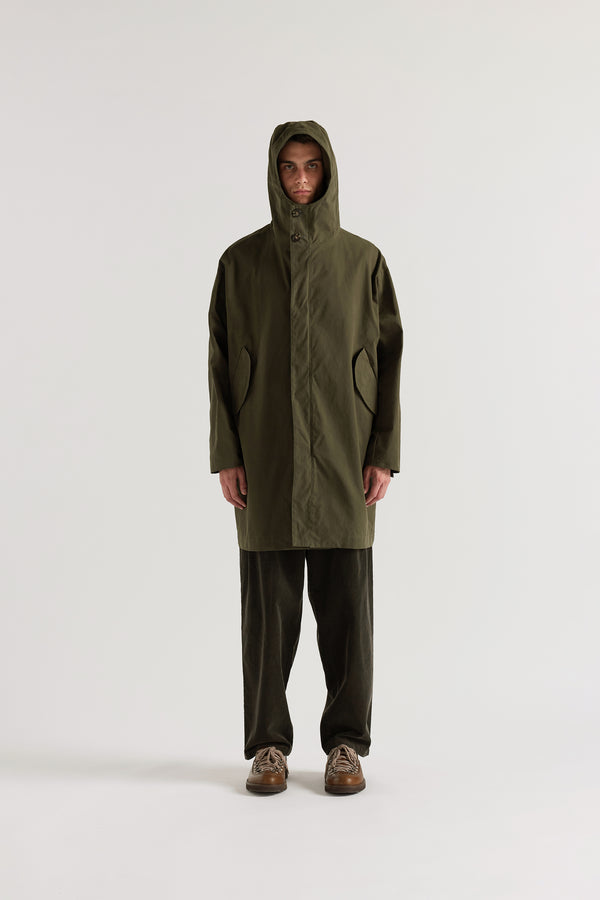 Time Hooded Parka Alpine Green
