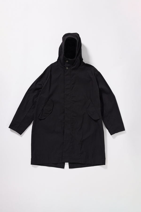 Time Hooded Parka Black