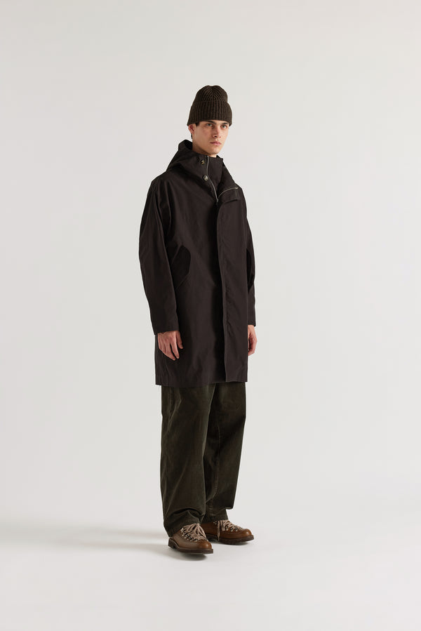 Time Hooded Parka Black