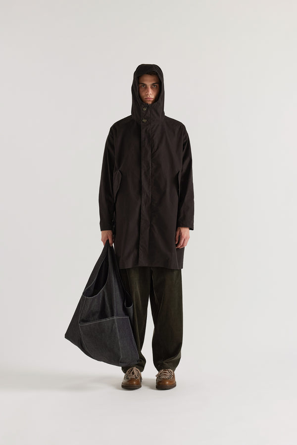 Time Hooded Parka Black