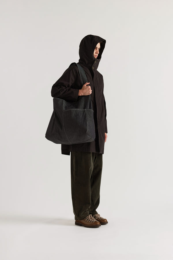 Time Hooded Parka Black