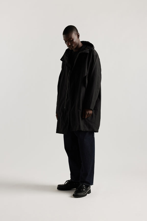 Time Hooded Parka Black