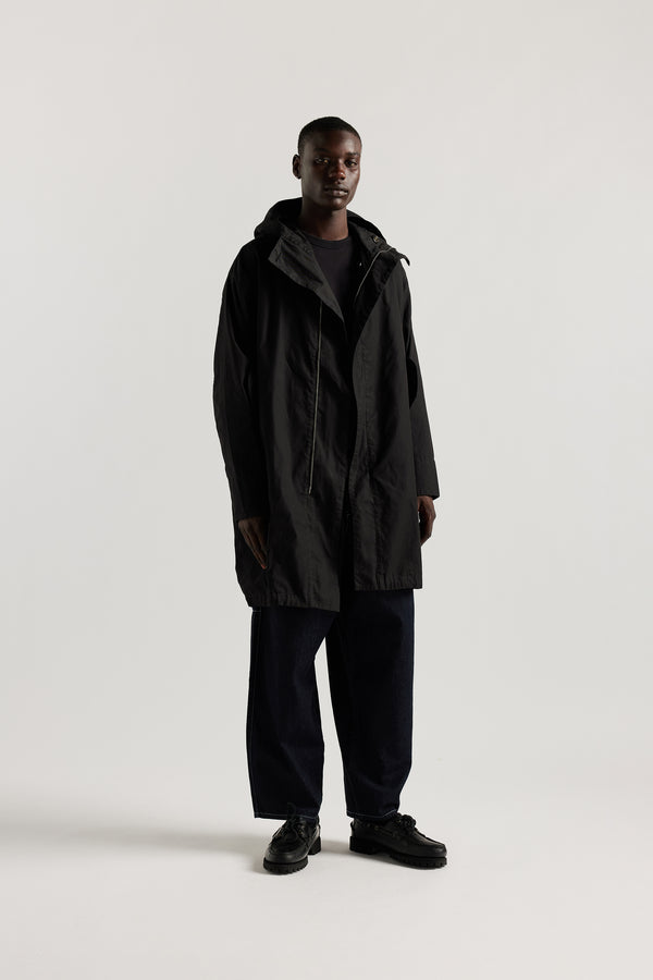 Time Hooded Parka Black