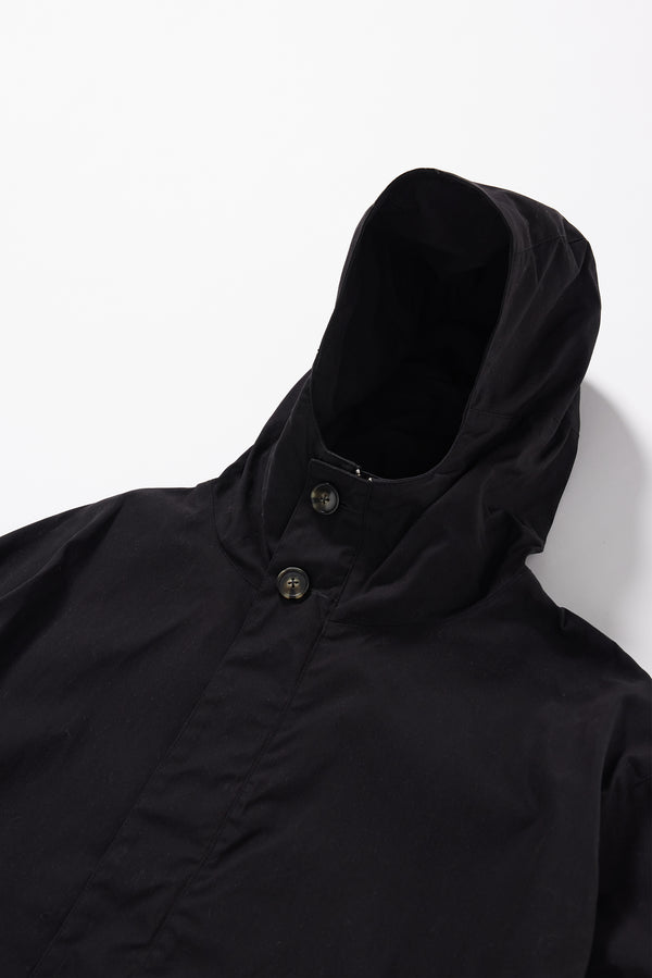 Time Hooded Parka Black