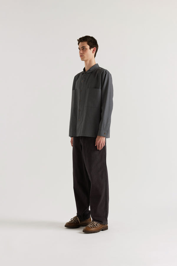 Vesper Gingham Shirt Ink