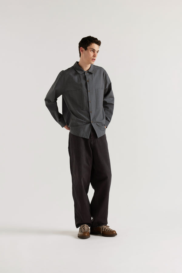 Vesper Gingham Shirt Ink