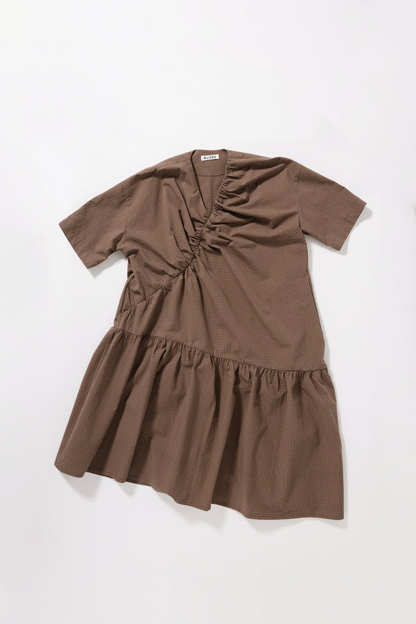 Diffuse Dress Cocoa