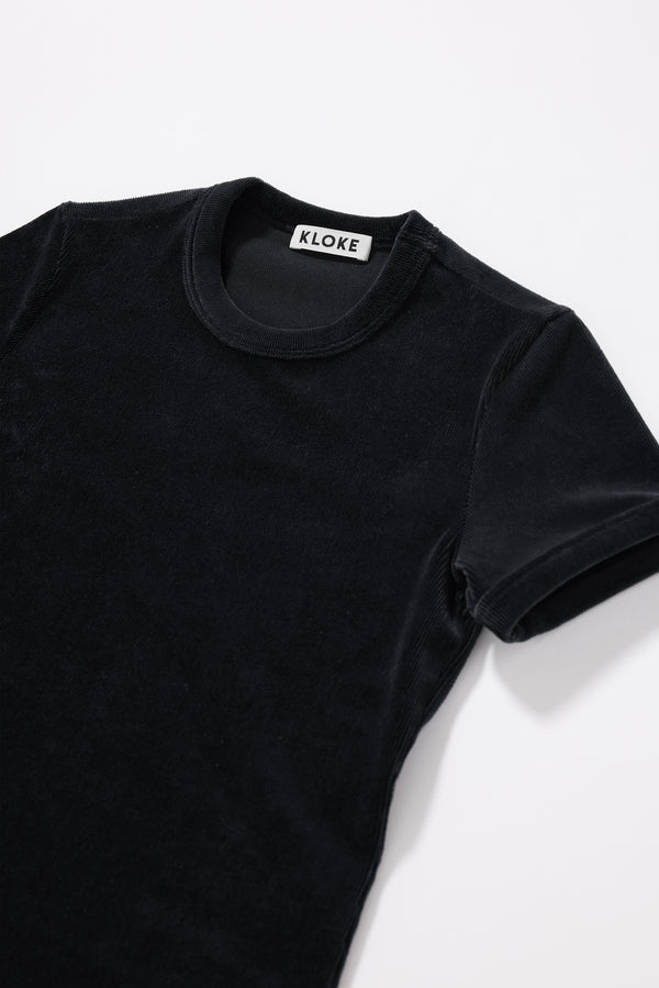 Saffron Tee Black