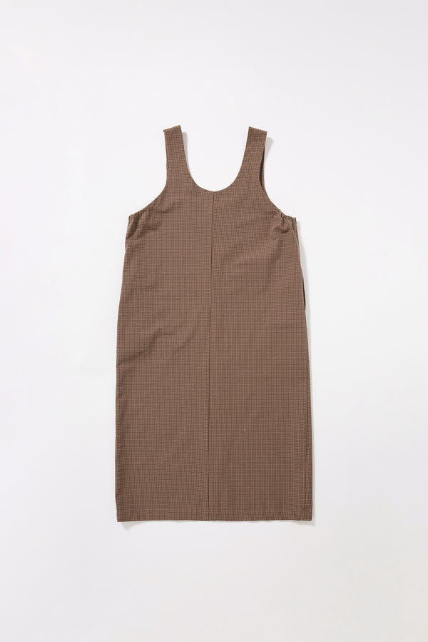 Weave Pinafore Cocoa