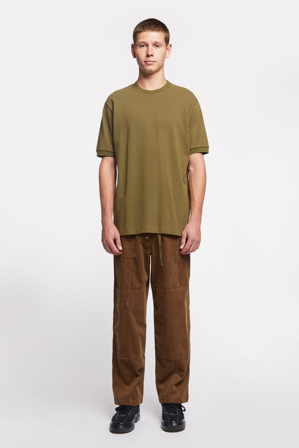 Pique S/S Tee Olive