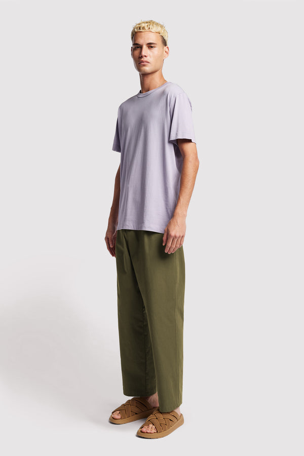 Boulder Pleat Pant Olive